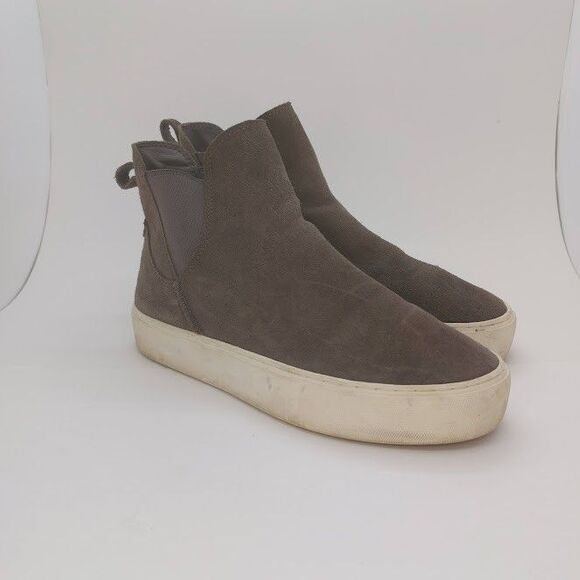 UGG Womens Mauna 1120696 Gray Suede Round Toe Chelsea Ankle Boots Size US 7.5 - Picture 1 of 8